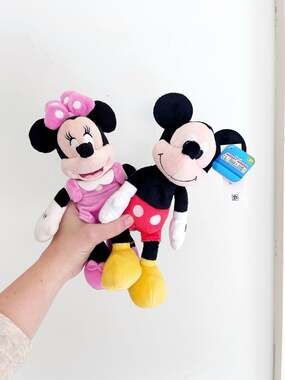 Disney Junior Mickey Mouse Clubhouse Mickey and Minnie Mouse Plush Set